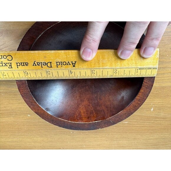 2 Baribocraft Lesco Vintage wooden salad bowls Canada - Picture 3 of 7